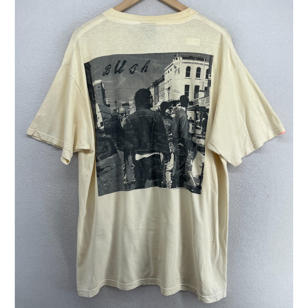 BUSH Shirt Adult XL 90s Band Kevin Westenberg Promo Gavin Rossdale GIANT TULTEX - Picture 2 of 16